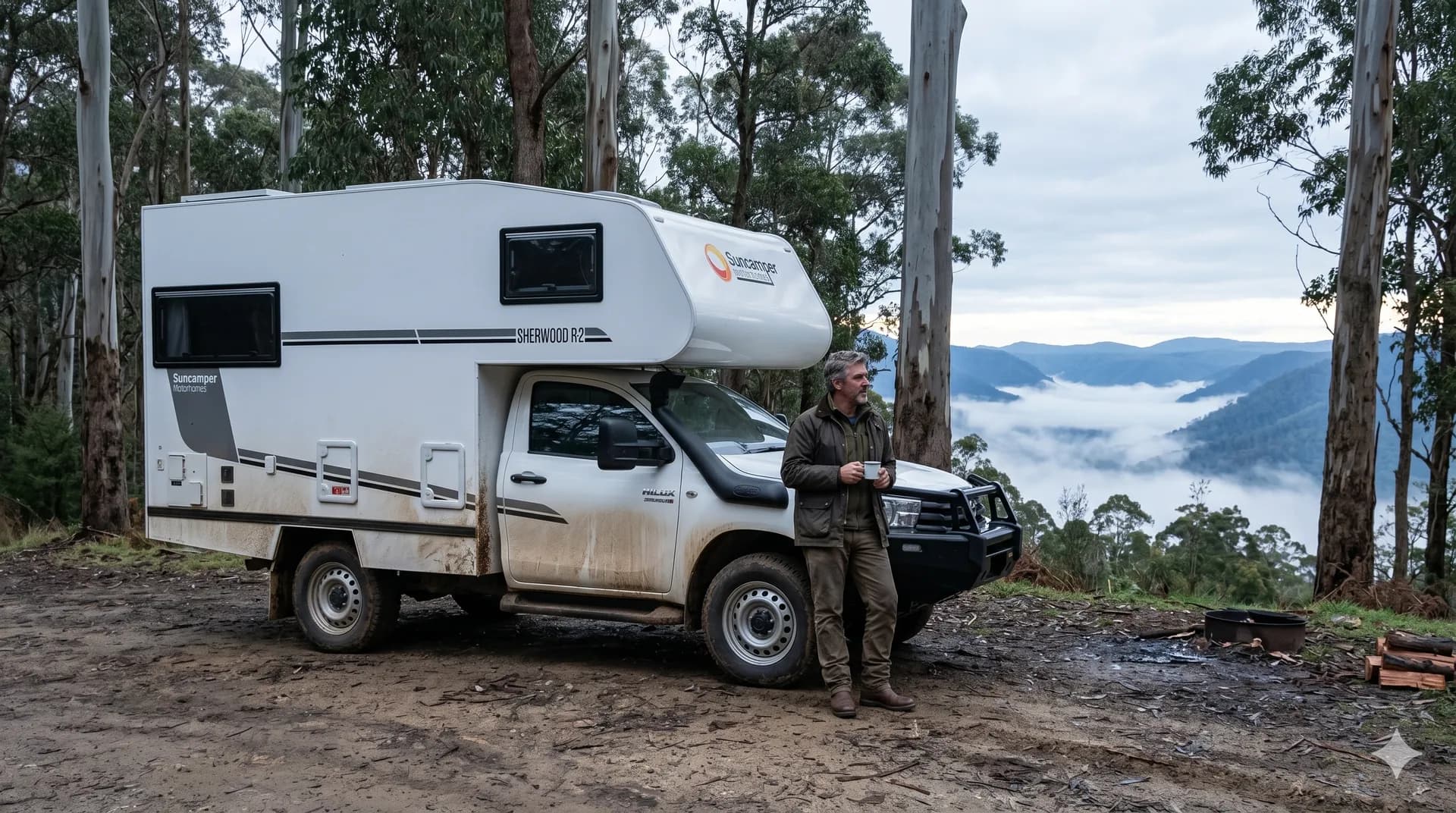 Suncamper Sherwood R-2 motorhome — mid-page banner