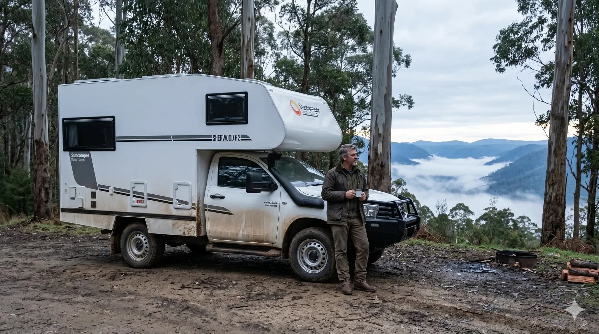 Suncamper Sherwood R-2 motorhome — mid-page banner