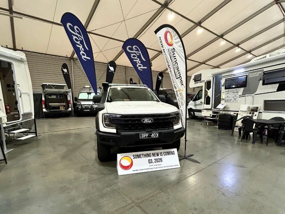 Introducing the Ford Ranger Super Duty to the Suncamper Range