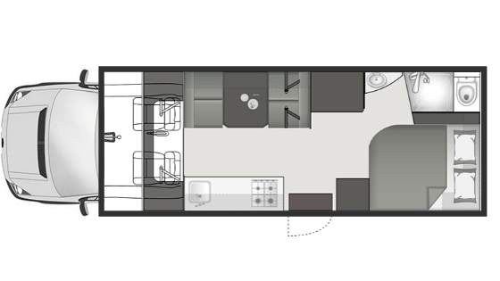 Sovereign P Floor Plan B&W4