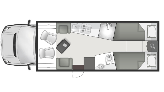 Sovereign W Floor Plan B&W