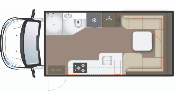 Saxby V-Series Mid-sized Floor plan