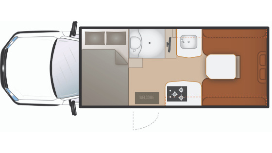 Sherwood R-Series Floor Plan - Kids Seats